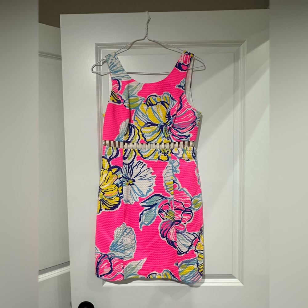 Cutest little hot pink Lily Pulitzer dress. Size 0. Only worn once